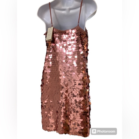 A New Day Sequined Mini Dress Size S - Picture 2 of 3
